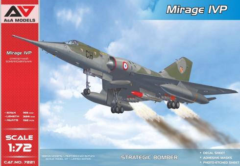 Mirage IV P Strategic Bomber with ASMP nuclear missile 