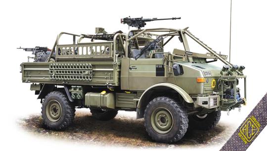 1/72 4x4 Unimog for long-range Patrol Missions JACAM 