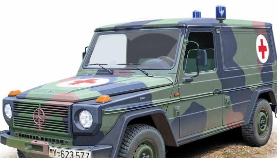 1/72 LKW 0,5t gl Wolf BAT LL (Beweglicher Arzttrupp Luftlande) 