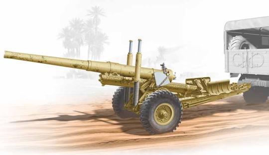 1/72 Ordnance, B.L. 4,5inch medium field gun Mk.2 on carriage 5,5inch Mk.2 