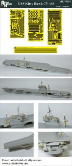 USS Kitty Hawk aircraft carrier for Trumpeter 