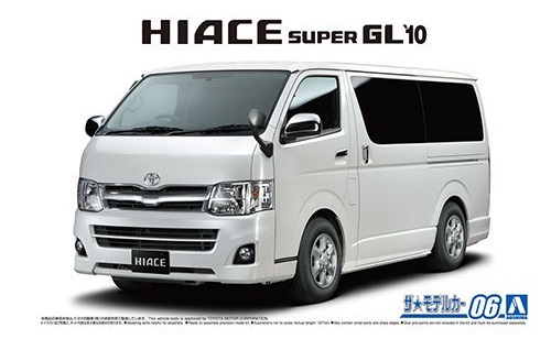 1/24 Toyota TRH200V Hiace Super GL'10 