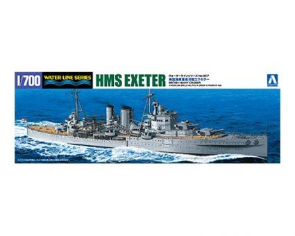 British Heavy Cruiser HMS Exeter  