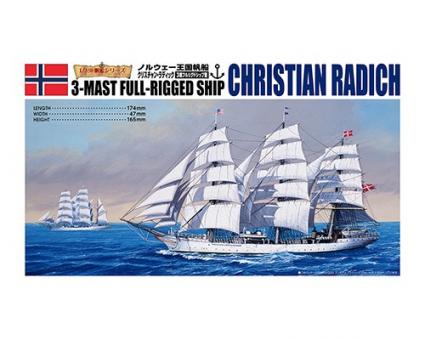 Christian Radich 3-mast full-rigged ship 