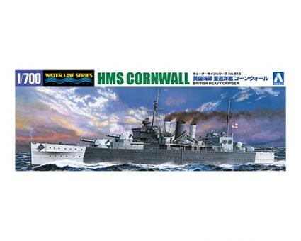 British Heavy Cruiser HMS Cornwall  