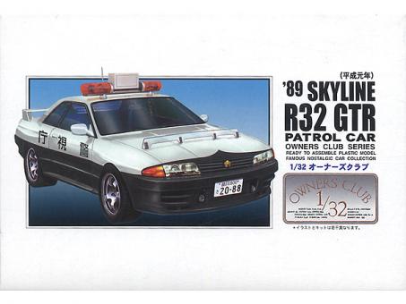 1/32 R32 Skyline Highway Patrol Car 