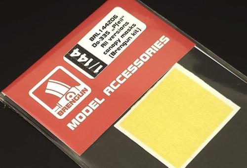 1/144 Do-335 Pfeil all versions canopy masks (Brengun kit) 