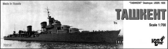 Taskent Destroyer USSR 1935 