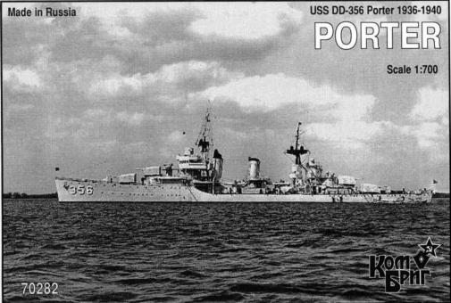 Porter USS DD-356 (1936-1940) 
