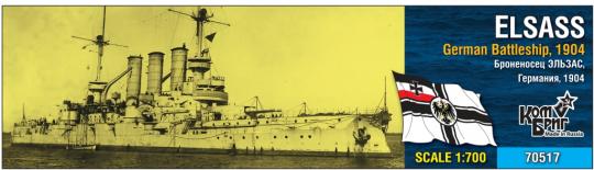 SMS Elsass German Battleship, 1904 