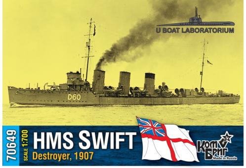 HMS Swift, destroyer 1907 