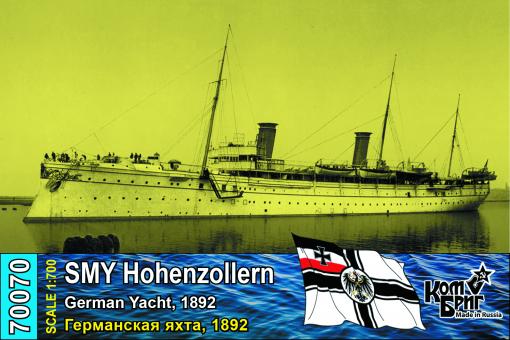 SMY Hohenzollern, German Yacht, 1892 