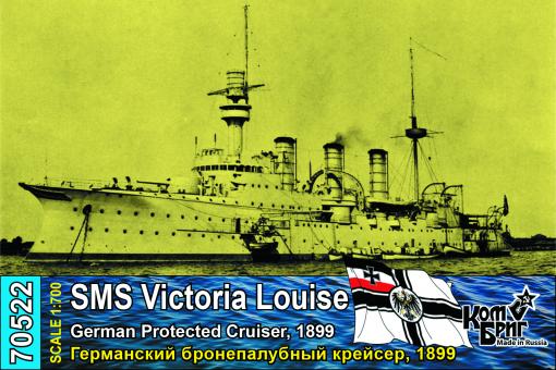  SMS Victoria Louise, German Protected Cruiser, 1899 