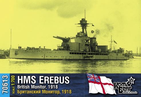 HMS Erebus, British Monitor, 1918 (full hull only) 