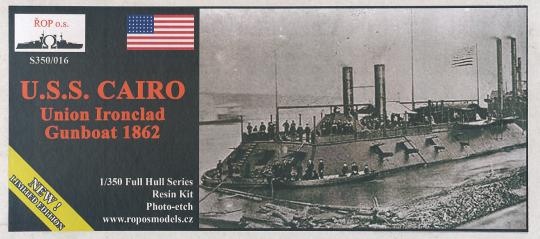 USS Cairo Union Ironclad Gunboat 1862 