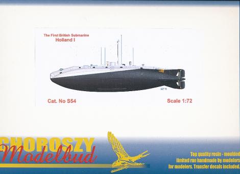 Holland I - The first British Submarine 