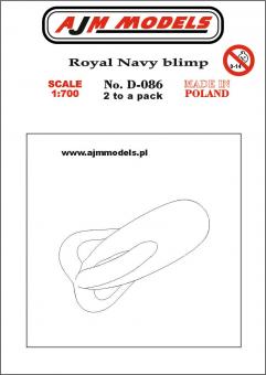 Royal Navy blimp (x2) 