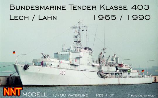 Bundesmarine Tender Klasse 403 Lech / Lahn (1965/1990) 