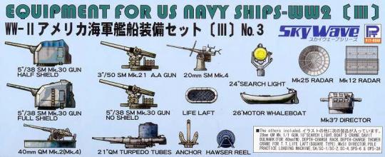 Equipment for US Navy Ships - WW2 (III) 