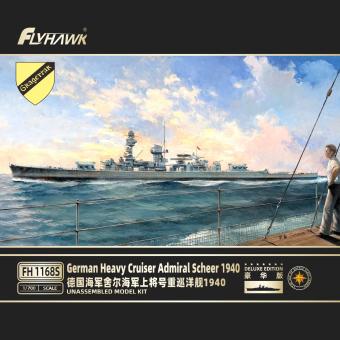 Coming soon: 1/700 German Heavy Cruiser Admiral Scheer 1940 Deluxe 