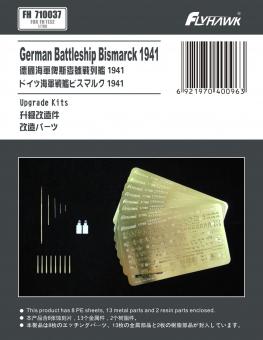 German Battleship Bismarck 1941 photo-etched set 