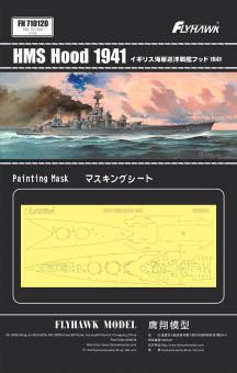 HMS Hood 1941 painting mask (for FH1160) 