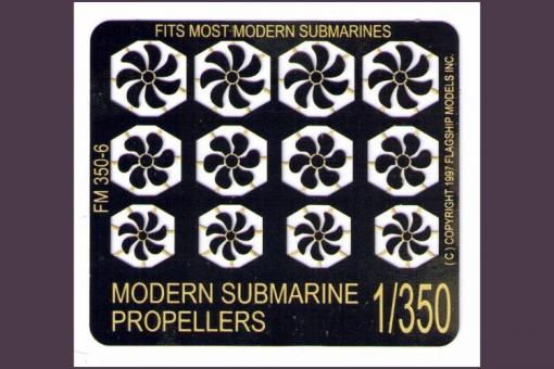 Modern Submarine Propellers 