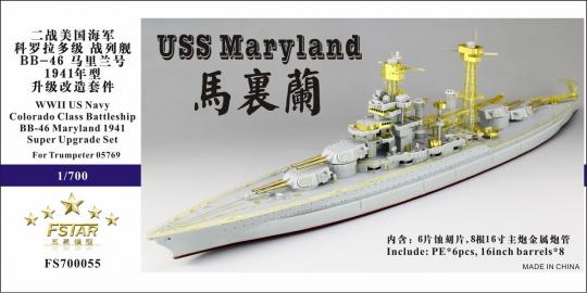 USS Maryland BB-46 Super upgrade 