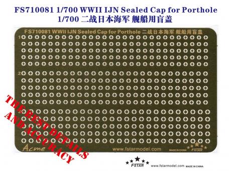 WWII IJN Sealed Cap for Porthole 