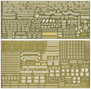 1/700 Japanese Navy Aircraft Carrier Amagi Etched Parts - G-up 139 
