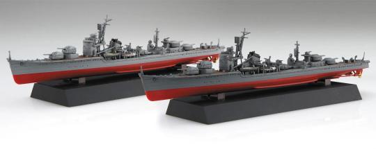 1/700 IJN Akizuki-class destroyer Akizuki/Hatsuzuki (1944)/Operation Shoichi-Go Two-Ship Set Special Edition (with Genuine Photo-Etched Parts) 