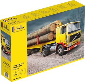Volvo F12-20 & timber semi trailer 