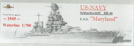 USS Maryland BB-46 -1945- 