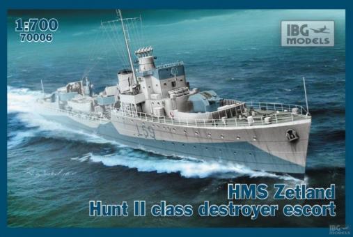 HMS Zetland Hunt II class destroyer escort 