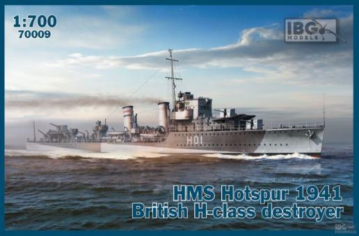 HMS Hotspur 1941 British H-class destroyer 