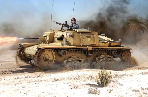 1/72 Carro Comando M14/41 with 13,2mm Breda Modello 31 MG 
