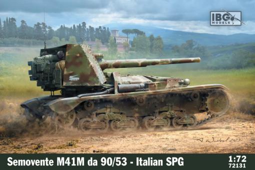 1/72 Semovente M41M da 90/53 - Italian Selfpropelled Gun 