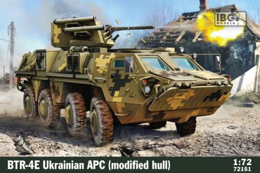 1/72 BTR-4E Ukrainian APC (modified hull) 