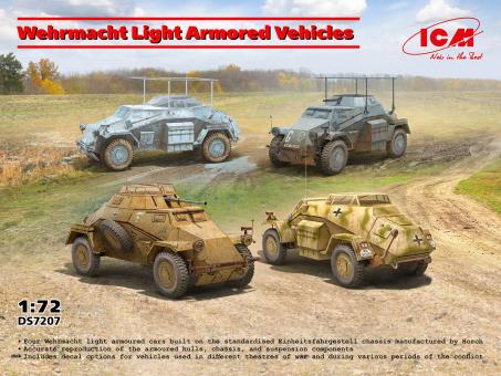 1/72 Wehrmacht Light Armored Vehicles 