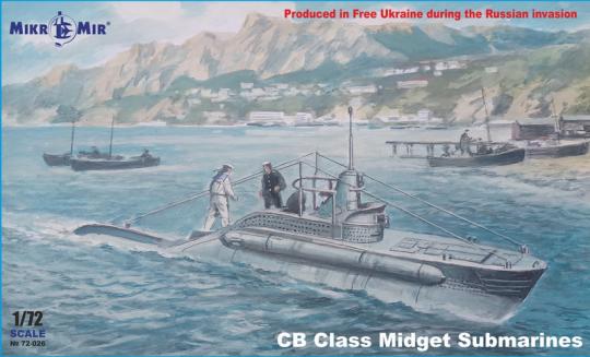 1/72 CB Class Midget Submarine 