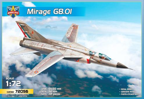 Mirage G8.01 experimental fighter (two seater) 