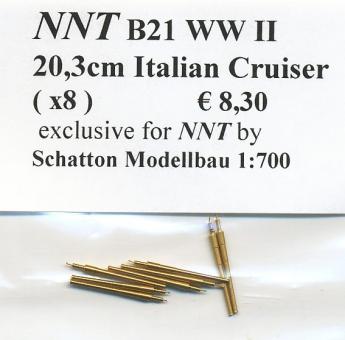 20,3cm Italian Cruiser (x8) 