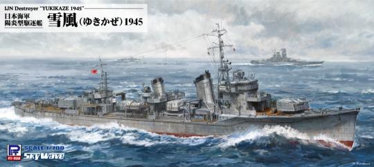 IJN Destroyer Yukikaze 1945 new mold 