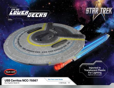1/1400 Star Trek: Lower Decks U.S.S. Cerritos  