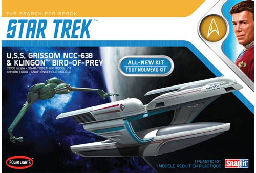 USS Grissom NCC-638 & Klingon Bird of Prey (Star Trek The search for Spock) 
