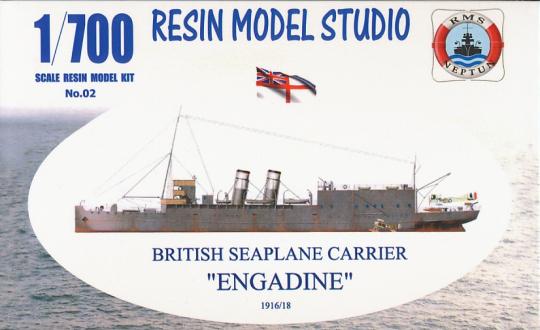 British Seaplane Carrier Engadine 1916/18 
