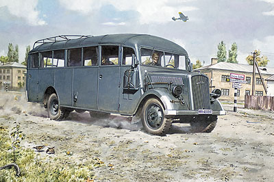 Opel 3.6-47 Omnibus model W.39 Ludewig-built, early 