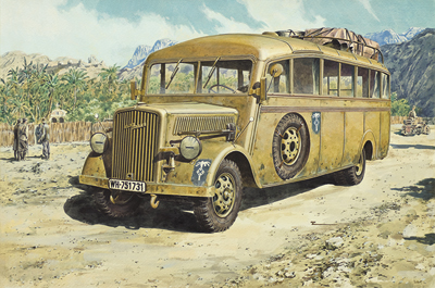 Opel Blitz Omnibus model W.39 Ludewig-built, late 