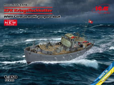 1/350 KFK Kriegsfischkutter WWII German Multi-Purpose Boat 