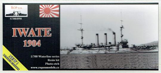 IJN Iwate Armoured Cruiser 1904 